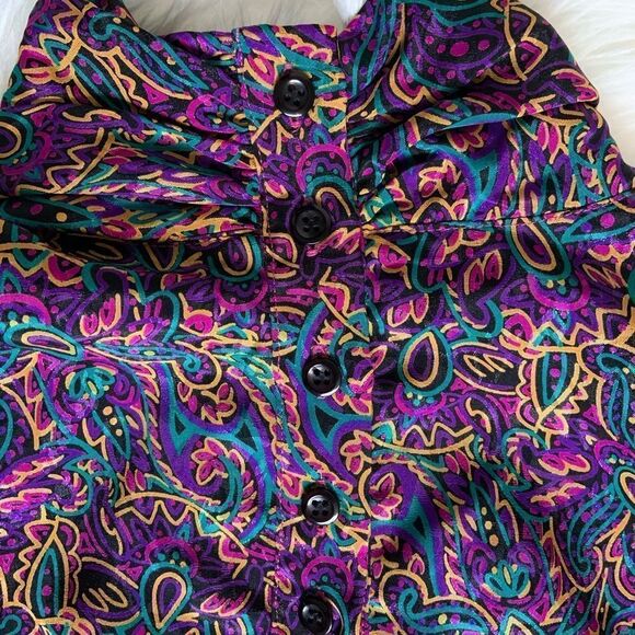 NWT Vintage Notations Blouse - Picture 3 of 8